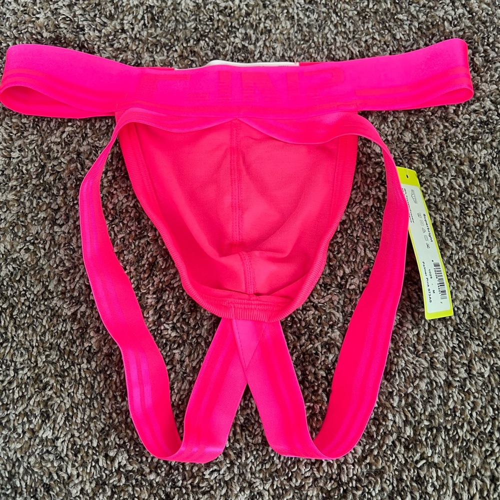 Men's Pink Jockstrap Underwear